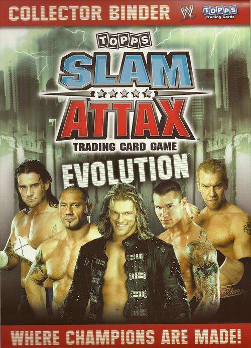 TOPPS SLAM ATTAX COLLECTOR BINDER