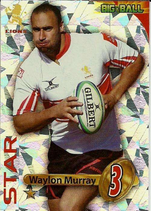 WAYLON MURRAY - 2010 BIG BALL RUGBY  STAR CARD