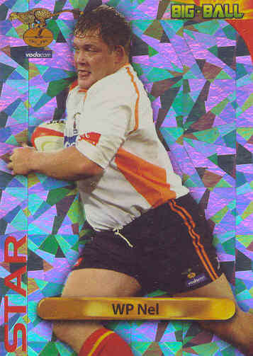 WP NEL - 2010 BIG BALL RUGBY STAR CARD