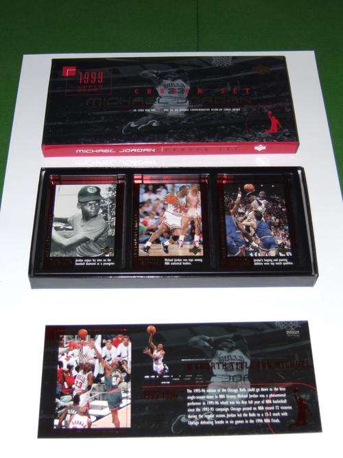 1999 UPPER DECK MICHAEL JORDAN CAREER SET ( RARE )