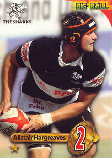 ALISTAIR HARGREAVES - 2010 BIG BALL RUGBY BASE CARD