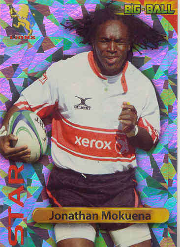 JONATHAN MOKUENA - 2010 BIG BALL RUGBY STAR CARD