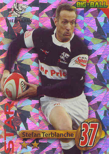 STEFAN TERBLANCHE - 2010 BIG BALL RUGBY STAR CARD