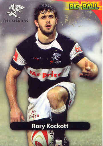 RORY KOCKOTT - 2010 BIG BALL RUGBY BASE CARD