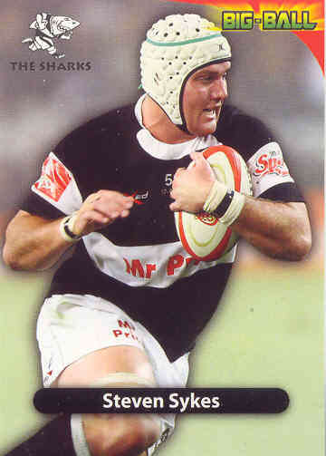 STEVEN SYKES - 2010 BIG BALL RUGBY BASE CARD
