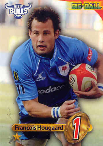FRANCOIS HOUGAARD - 2010 BIG BALL RUGBY BASE CARD