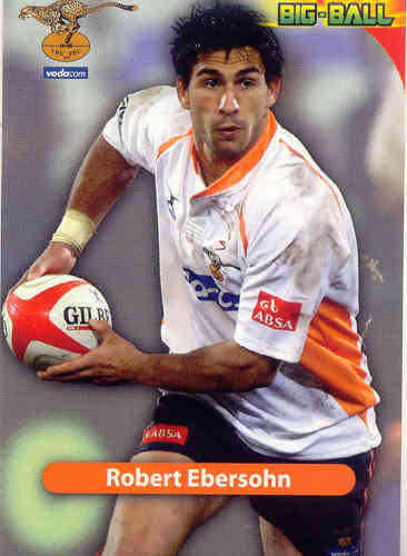 ROBERT EBERSOHN - 2010 BIG BALL RUGBY BASE CARD