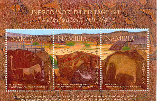 Namibia - 2008 Unesco World Heritage Site MNH