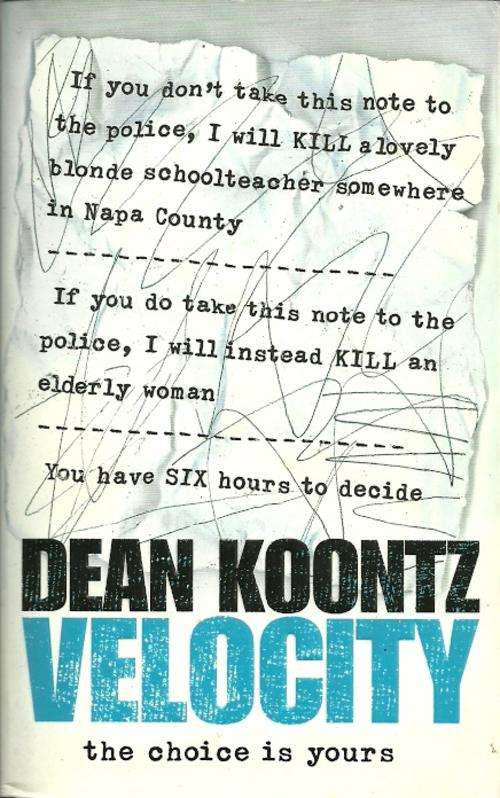 VELOCITY by Dean Koontz