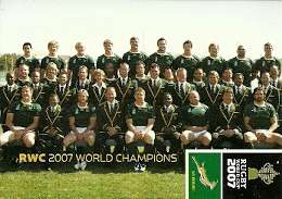 RWC 2007 WORLD CHAMPIONS - 2011RUGBY WORLD CUP COLLECTION CARD 123