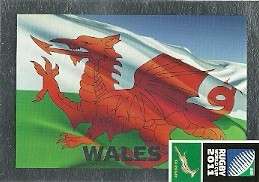 WALES - 2011 RUGBY WORLD CUP COLLECTION FLAG CARD 030