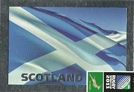 SCOTLAND - 2011 RUGBY WORLD CUP COLLECTION FLAG CARD 026