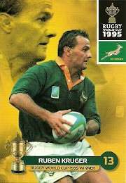 RUBEN KRUGER - 2011 RUGBY WORLD CUP COLLECTION BASE CARD 204