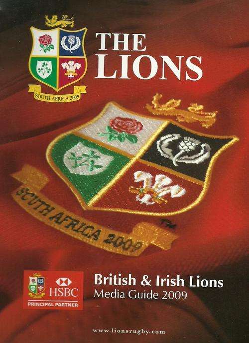 2009 British Lions Tour to South Africa Media Guide