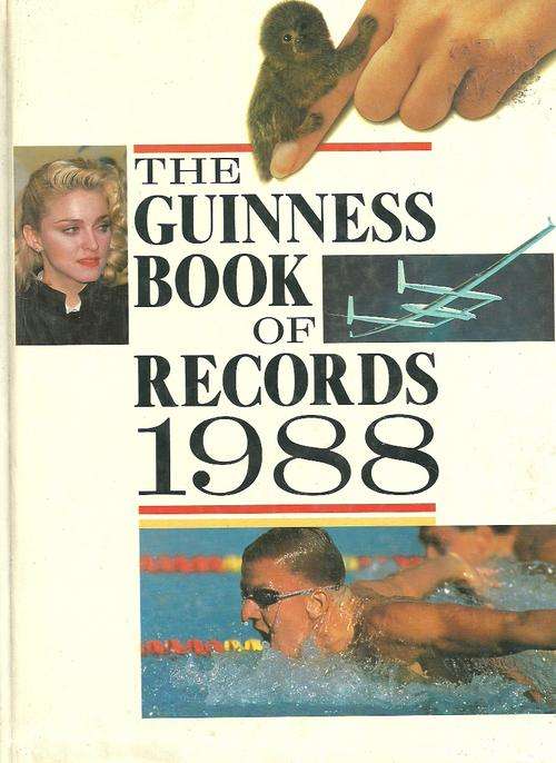 THE GUINNESS BOOK OF RECORDS 1988 ( Hard Cover )