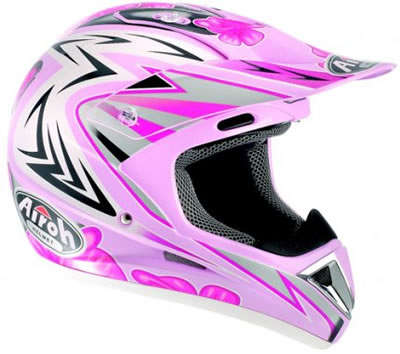 Airoh Runner Flower Rosa Helmet