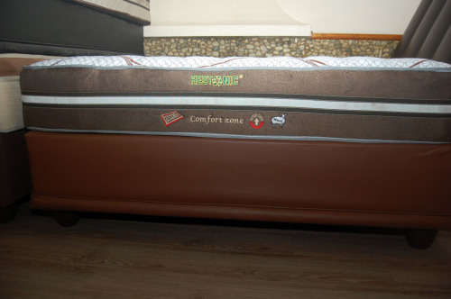 A beautiful Queen Sized Restonic Bed is available for sale (with leather base) * REDUCED TO GO*