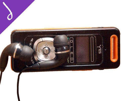 MP3 Player 512MB from YES * SD Card Expandable * FM Radio* USB Flash * FREE Rihanna RatedR MP3's