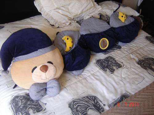 Teddy Bear Cot Bumper