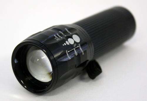 Small Cree pocket zoomable pocket torch