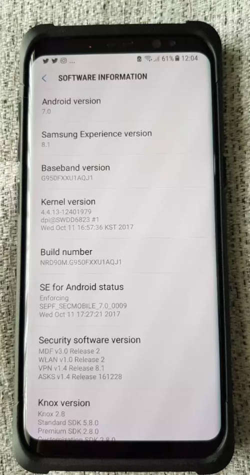 Samsung Galaxy S8 64GB (Midnight Black, Orchid Grey or Maple Gold - Mint Condition) Warranty