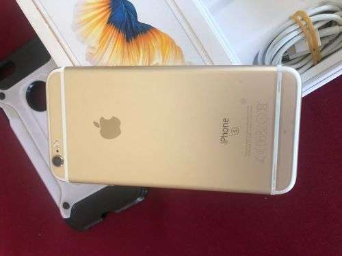 Apple iPhone 6S 64gb Gold 95% battery health (Like new with box and charging cable)