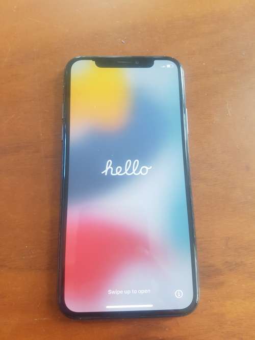Apple iPhone X 256GB space grey - battery 83% - no Face ID (Excellent condition with charging cable)