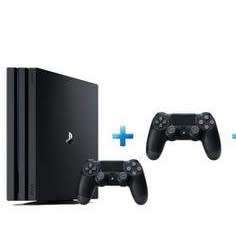 Sony PlayStation 4 PS4 PRO 1TB with 2 controllers and 5 games plus box (Excellent good condition)