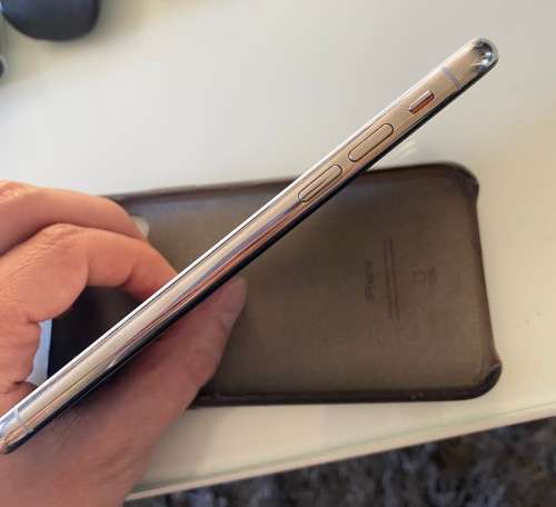 Apple iPhone X 64GB silver  battery 84%(very good condition with charger - no Face ID )