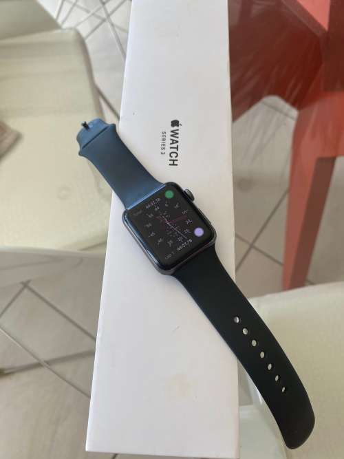 Apple Watch Series 3 excellent condition with box, receipt & charging cable