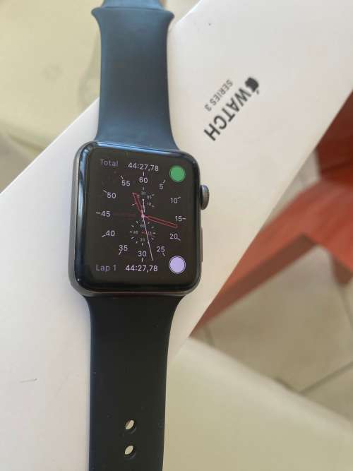 Apple Watch Series 3 excellent condition with box, receipt & charging cable