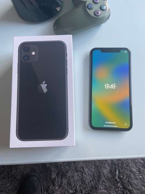 Apple iPhone 11 64GB black no face ID battery 81% (Good condition with charging cable & box)