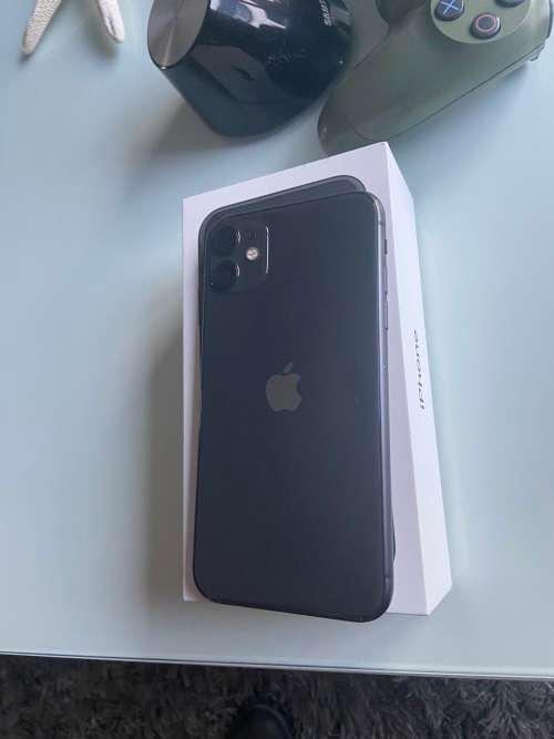 Apple iPhone 11 64GB black no face ID battery 81% (Good condition with charging cable & box)