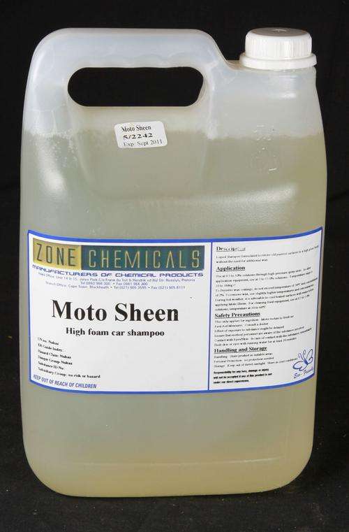 Moto Sheen - the true vehicle cleaning detergent!! (5 Liter)