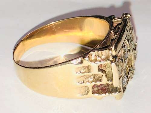 Mens Castle Ring