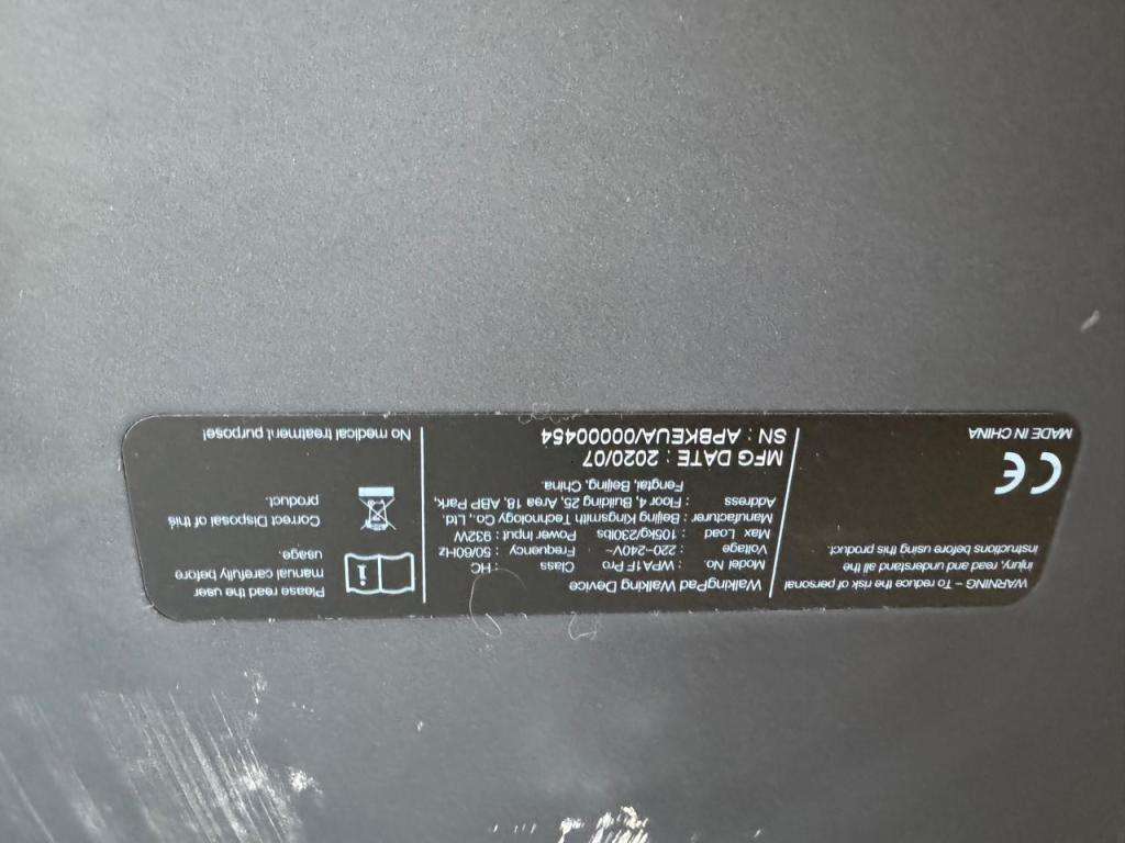 Walking Pad WPA 1F Pro