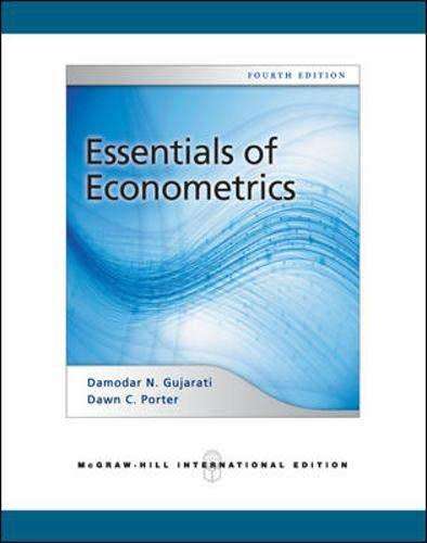 Essentials of Econometrics (Int`l Ed)