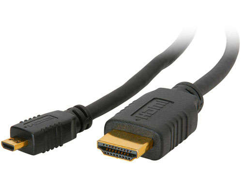 Premium Micro-HDMI to HDMI Cable - 1.8m