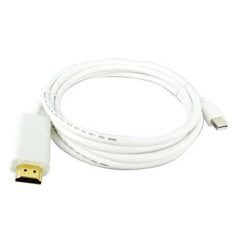 Mini DisplayPort to HDMI Adapter Cable, 6 feet for Apple