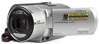 SONY HANDYCAM 30GB HARD DRIVE VIDEO CAMERA - DSR-SR100