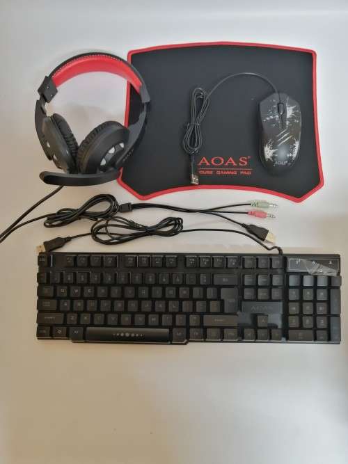 Gaming Combo -Keybord, Mouse and Headset