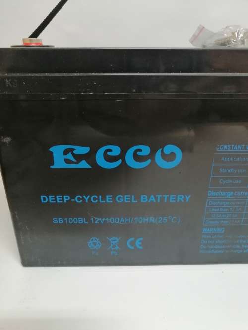 Deep Cycle 12V Gel Battery 100Ah