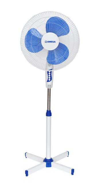 Omega Standing Fan - 3 Speed 40cm Fan