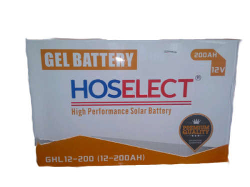 12V 200AH Slimline Gel Battery Hoselect