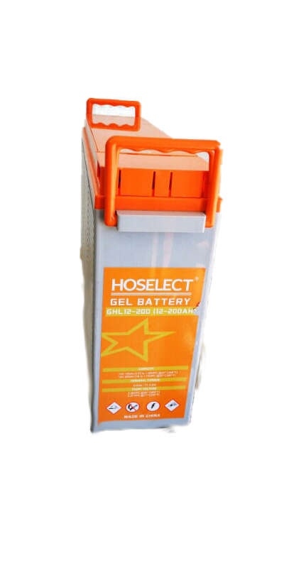 12V 200AH Slimline Gel Battery Hoselect