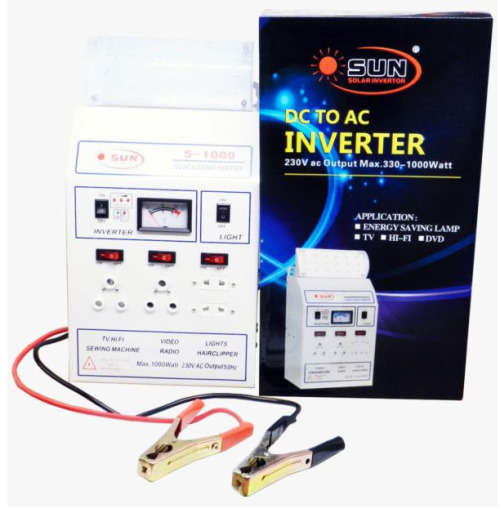 12V Inverter 1000Watt with light