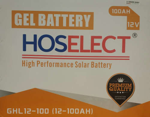 12V 100AH Slimline Gel Battery Hoselect