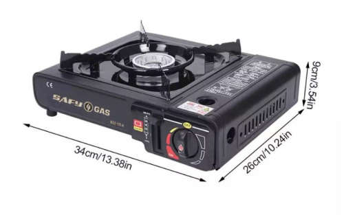 Portable Gas Stove Self-ignition with a Carry Case