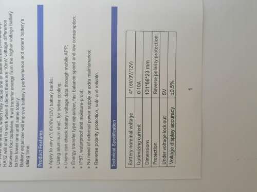 Battery equalizer- Protect your deepcycle batteries