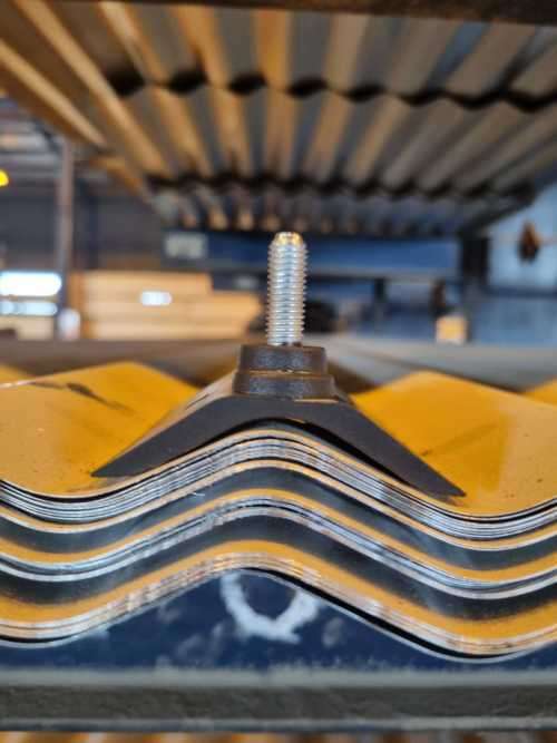 Roof Solar Mounting Bracket for Corrugated metal Roof - 4 Pack